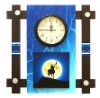 PAINTING WALL CLOCK--craft clock