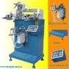 Pneumatic cylindrical screen printer