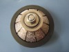 Diamod profile wheel-Vacuum brazed diamond hand-type profile wheel