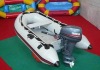 inflatable boat/air mat floor boat