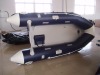 Inflatable boat/air deck/aluminum floor/plywood rigid boat