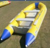 aluminum floor boat/inflatable rescue boat