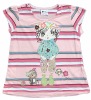 Children summer Tee  11561# pink