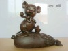 woodcarving craft ( antique imitation craft ,  oriental carving figure )