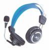 Computer headphone with microphone