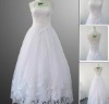 Designer beaded wedding gown HS0683