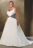 Plus size wedding dress