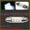 8LED white festoon bulb