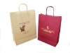 kraft paper handle bag