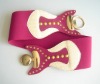 2009 Elastic belt(waist belt,ladies'  belt, PU belt, fashion accessory BT08a365)