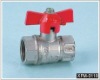 brass butterfly ball valve