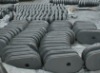 Refractory slide gate plate for ladle and tundish