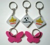 pvc keychain,soft pvc keychain