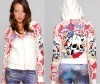 Cheap Ed Hardy Women's Hoody,100% cotton Women's Hoodies,Brand Cotton Lady's Hoodies Coats with latest design accept small order