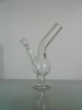 clear glass hookah