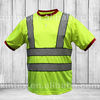 EN471 high visibility safety short sleeve shirt