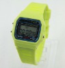 Hot sell Square shape led plastic watch digital watch