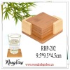 cheeper bamboo cup coaster