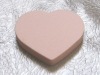 heart shape sponge powder puff