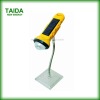 Portable solar power led table reading light for rural