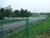 Green PVC highway protctive fence