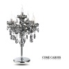 antique crystal chandelier table lamp