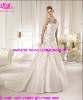 2013 New Arrival A-Line Satin One Flower Shoulder Wedding Bridal Gowns