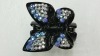 2012 New Design Wholesale Plastic&ABS Butterfly Jewelry Hair Claw