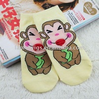 GJ-019 2011 fashional charming animal face sock with various novel designs available