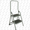 EN131 Folding Steel Step Ladder With Handrail