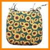 goods in stock $0.8 printed cotton seat chair cushion