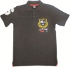 cotton boy's polo t-shirt