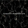 Floor tile black color micro crystal stone polished imitation glass tiles (DRK-8866 )