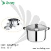 Stainless steel laundry pot