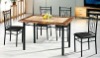 wood dining set