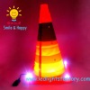 led light traffic cone