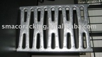 Open steel grating