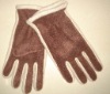 woman fleece gloves