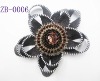 decorative zipper flower