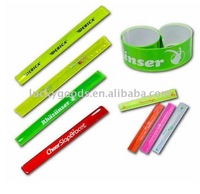 Custom slap bracelets