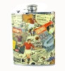 Hip Flask With Stamping