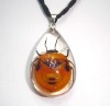 Fashion amber key chain