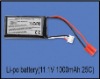 Walkera Helicopter Spare parts HM-Master CP-Z-27 Li-po battery (11.1V 1000mAh 25C)