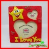 Father's & Mother's Day Gift Cute Resin Holiday Gifts/ Party Favors Valentine Crafts Red 3''*4'' Sweet Love Photo Frame