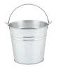 Galvanized nature tinplate Pail with Side Handles