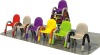 2012 plastic kids chair and table IFP-001