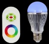 rgb led bulb remote control(with CE&ROHS Approval)