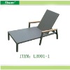 LR001-1 rattan chaise lounge