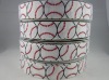 sports grosgrain ribbon,baseball grosgr ribbon