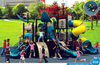 outdoor latest big plastic slides(KY016-2)